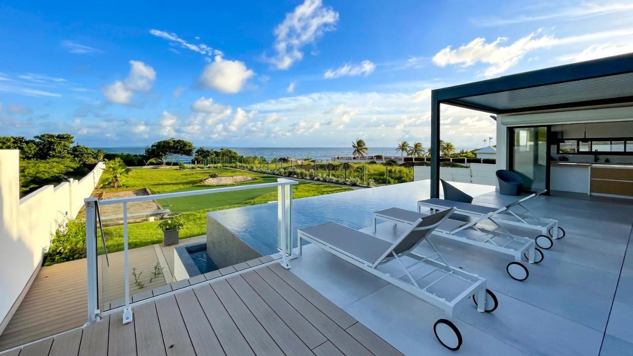 Luxury Villa Beach And Putt Avec Acces Plage Saint-Francois  Exterior foto